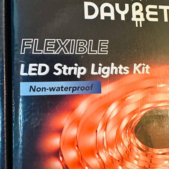 Flexible 32.8ft LED Strip Lights Kit RGB 5050 300 LEDs Non-Waterproof Home Decor - Picture 3 of 9